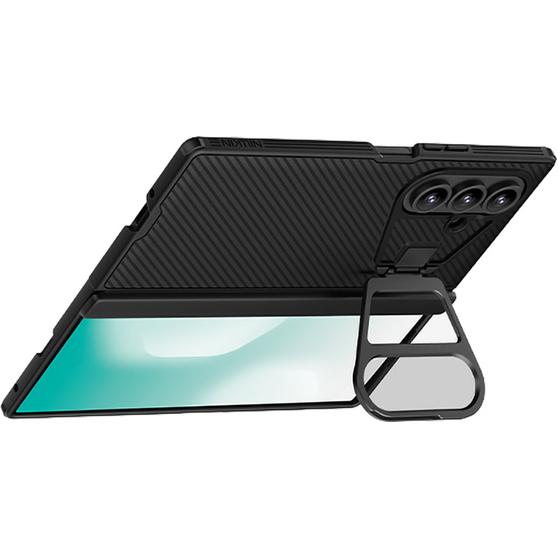 Handyhülle mit Kameraschutz für Galaxy Z Fold7, Nillkin CamShield Prop Magnetic, Schwarz