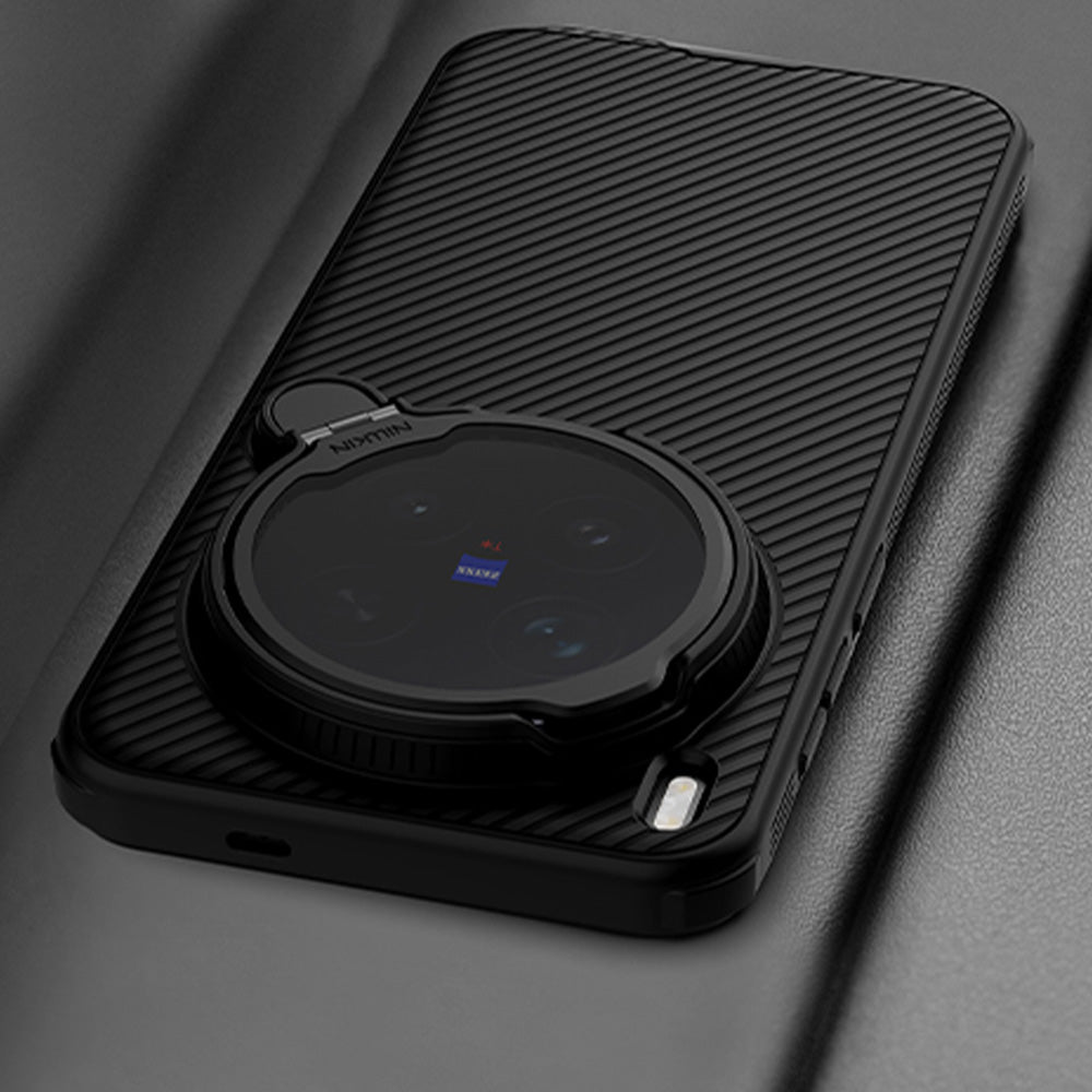 Handyhülle für Vivo X300 Pro, Nillkin CamShield Prop Magnetic mit MagSafe, Schwarz