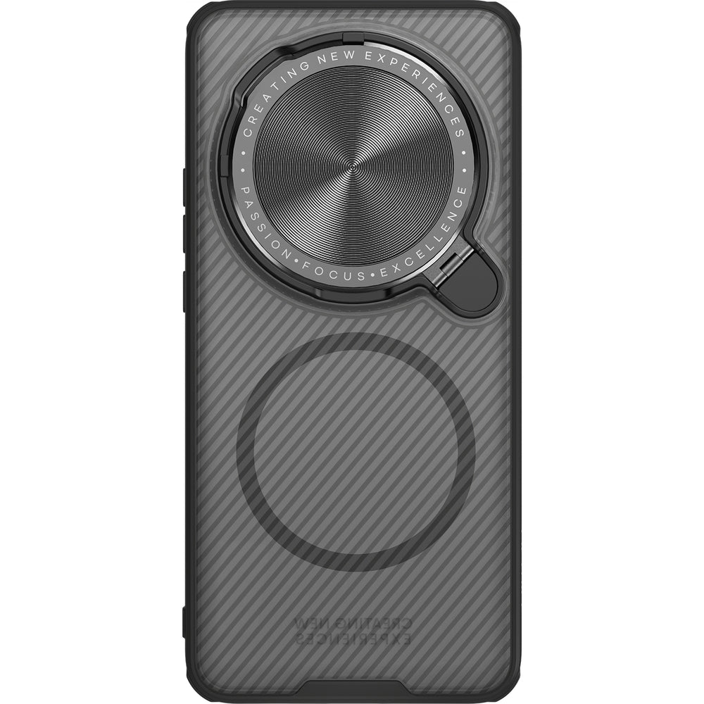 Handyhülle für Xiaomi 15 Ultra, Nillkin CamShield Prop Magnetic mit MagSafe, Durchscheinend mit schwarzen Rahmen