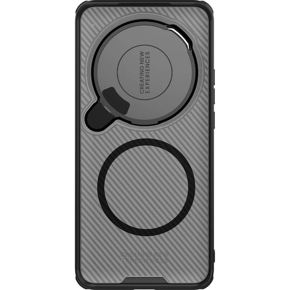 Handyhülle für Xiaomi 15 Ultra, Nillkin CamShield Prop Magnetic mit MagSafe, Durchscheinend mit schwarzen Rahmen