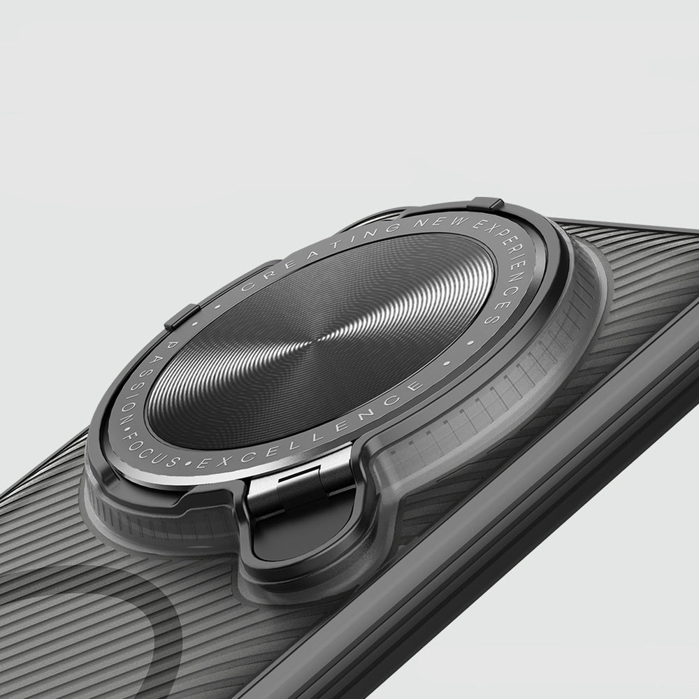 Handyhülle für Xiaomi 15 Ultra, Nillkin CamShield Prop Magnetic mit MagSafe, Durchscheinend mit schwarzen Rahmen