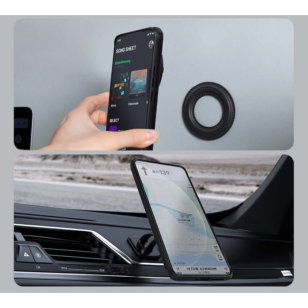 Handyhülle für Xiaomi 15 Ultra, Nillkin CamShield Prop Magnetic mit MagSafe, Schwarz