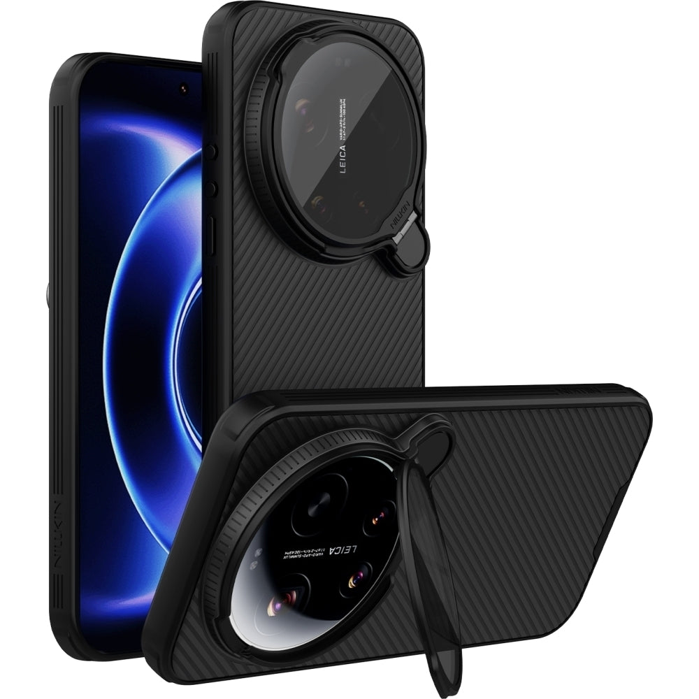 Handyhülle für Xiaomi 17 Ultra, Nillkin CamShield Prop Magnetic mit MagSafe, Schwarz