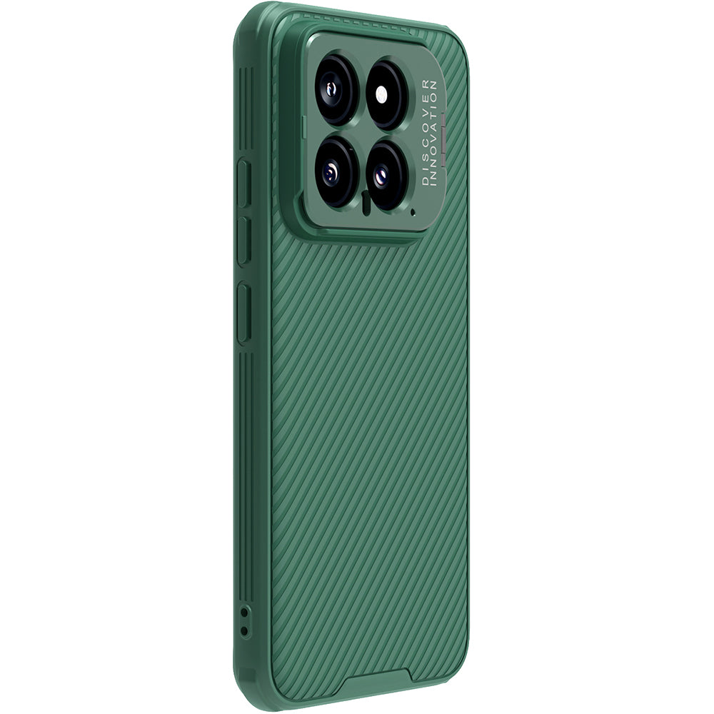Schutzhülle für Xiaomi 14, Nillkin CamShield Prop mit Aussparung für die Kamera, Grün