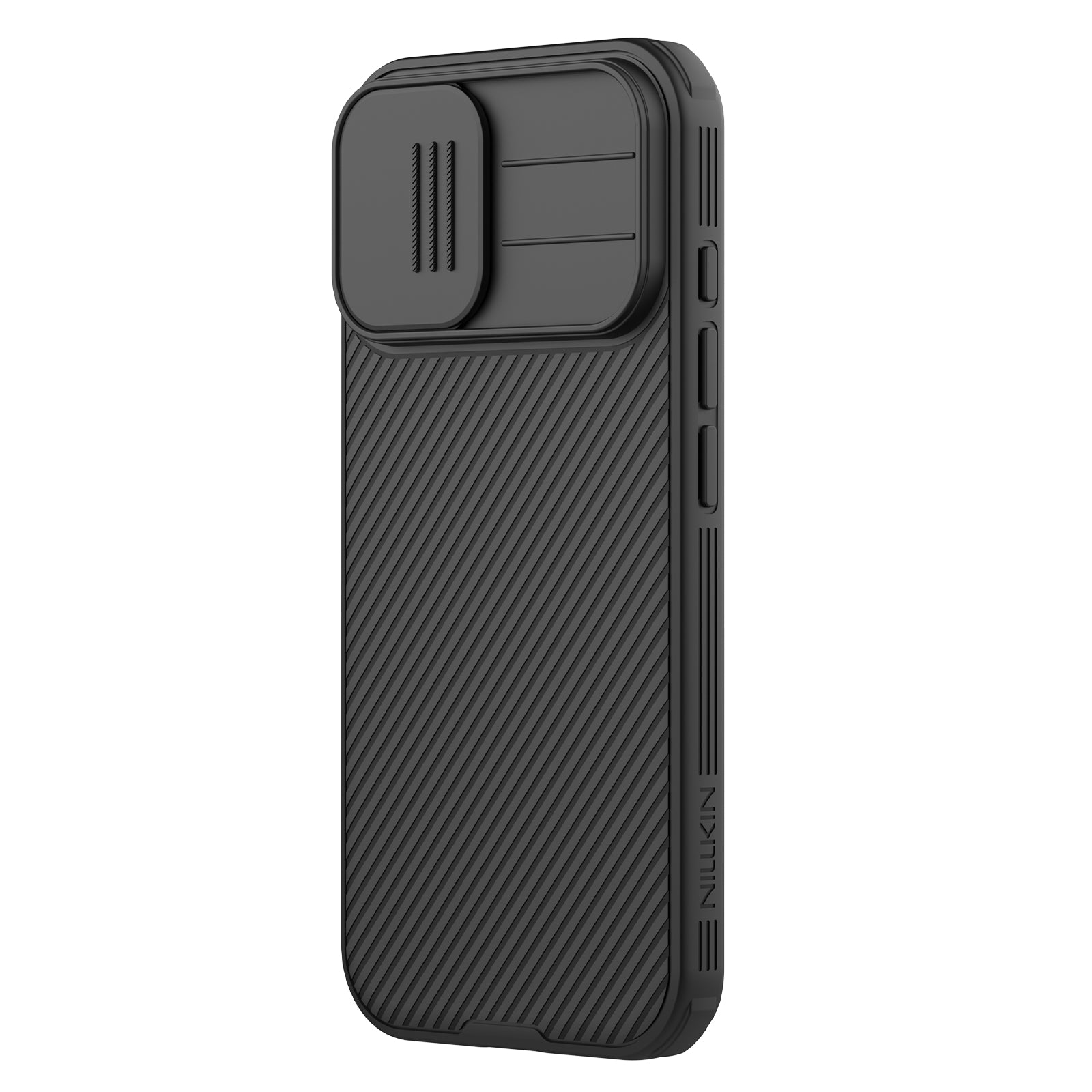 Handyhülle mit Kameraschutz für Apple iPhone 17 mit MagSafe, Nillkin CamShield Pro Magnetic, Schwarz