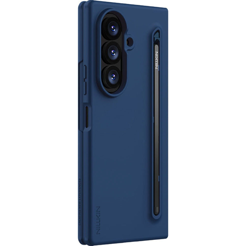 Handyhülle mit Stift für Galaxy Z Fold8 Ultra, Nillkin Flex Pure Fold Case, Dunkelblau