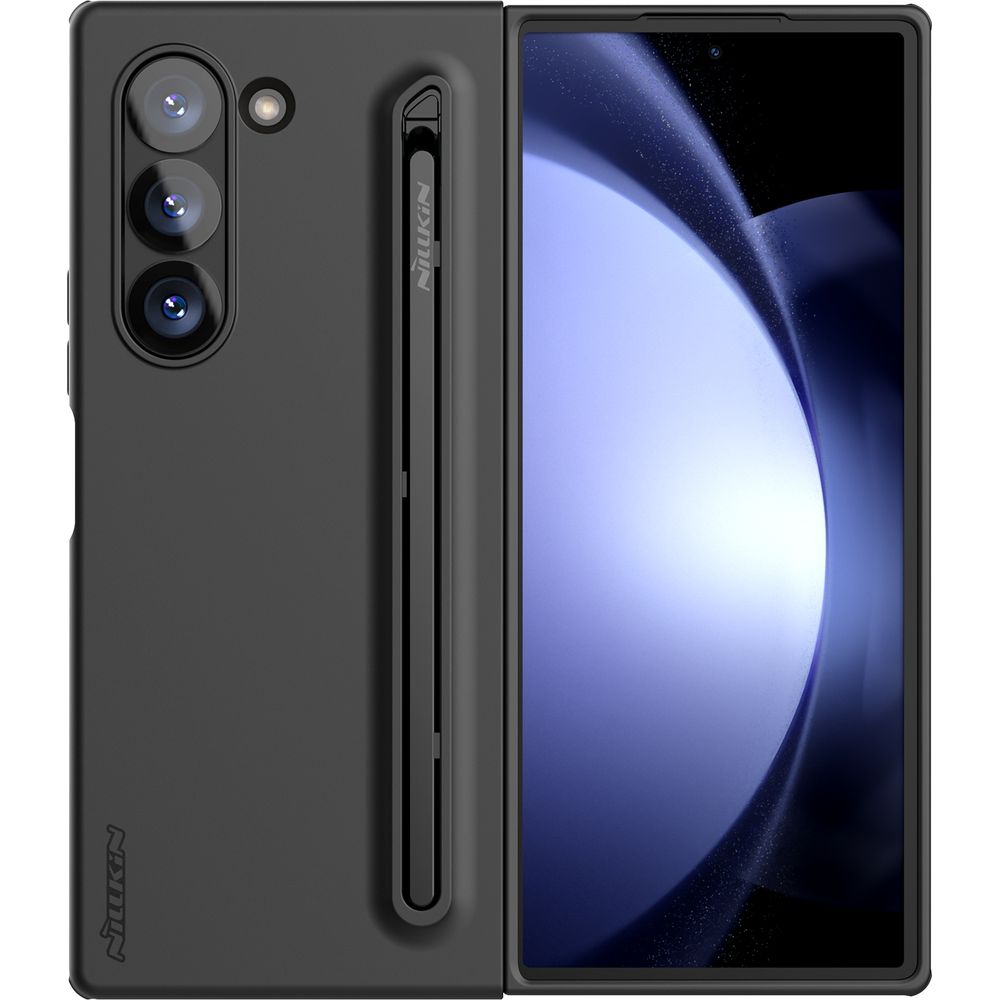 Handyhülle für Galaxy Z Fold6, Nillkin Pure Fold Pen + Stift, Schwarz