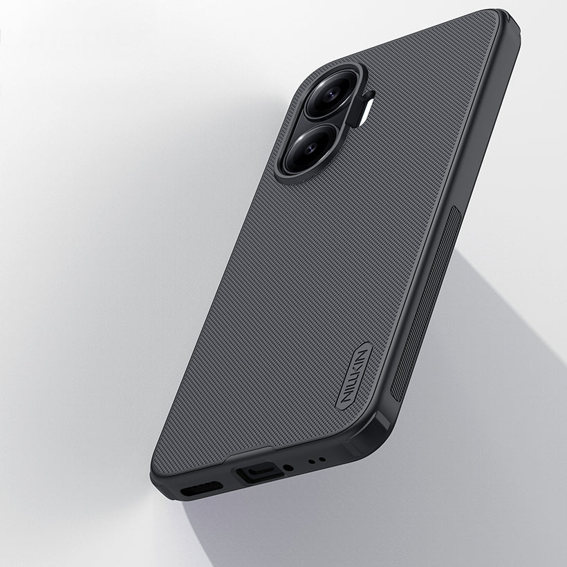 Handyhülle für Xiaomi Poco F7, Nillkin Frosted Shield Pro, Schwarz