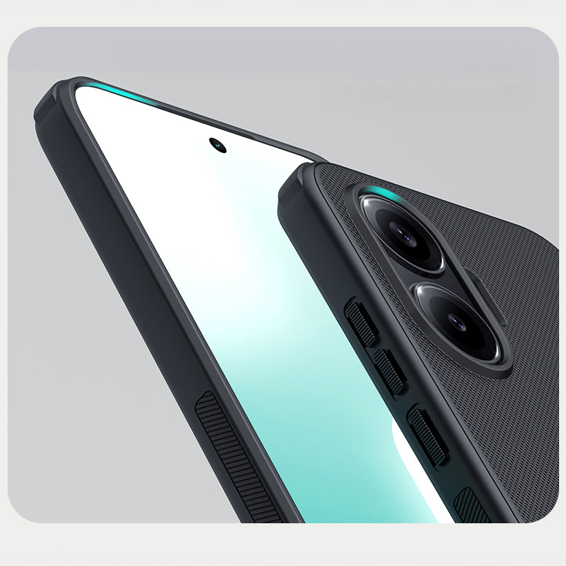 Handyhülle für Xiaomi Poco F7, Nillkin Frosted Shield Pro, Schwarz
