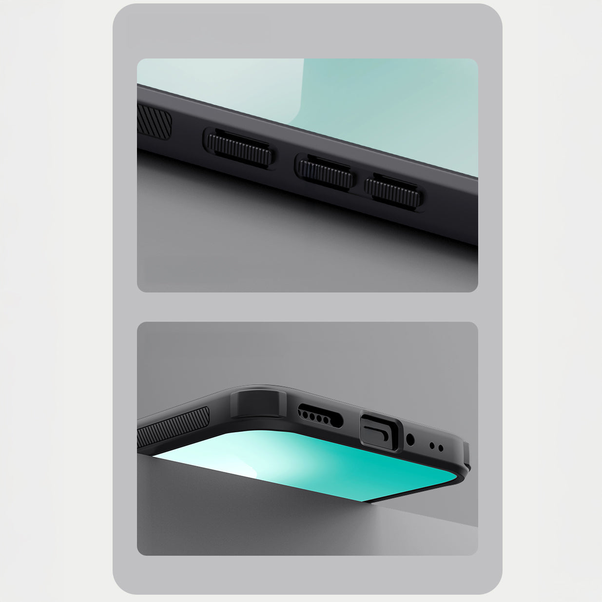 Handyhülle für Xiaomi Poco F7, Nillkin Frosted Shield Pro, Schwarz