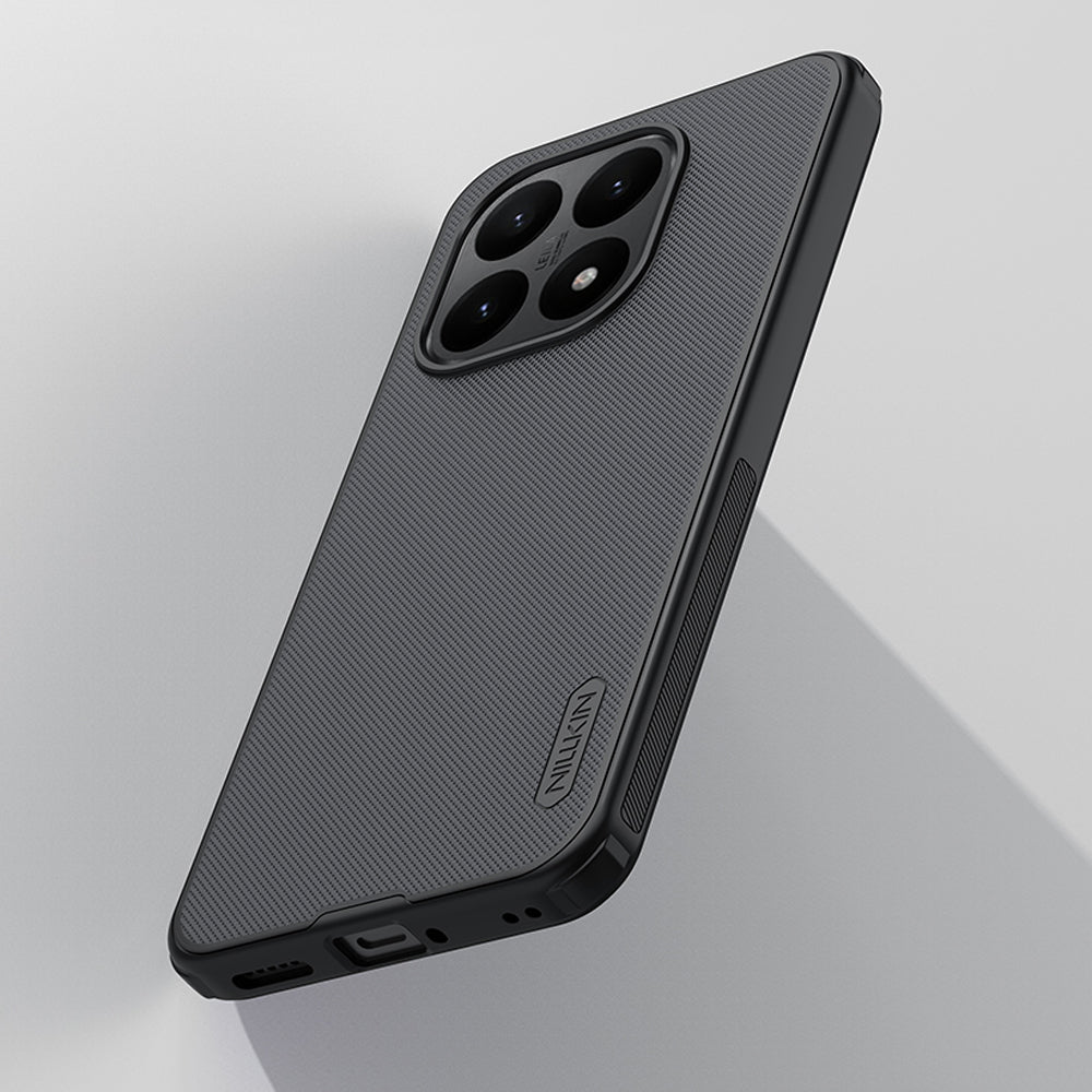 Handyhülle für Xiaomi 15T, Nillkin Frosted Shield Pro Magnetic mit MagSafe, Schwarz