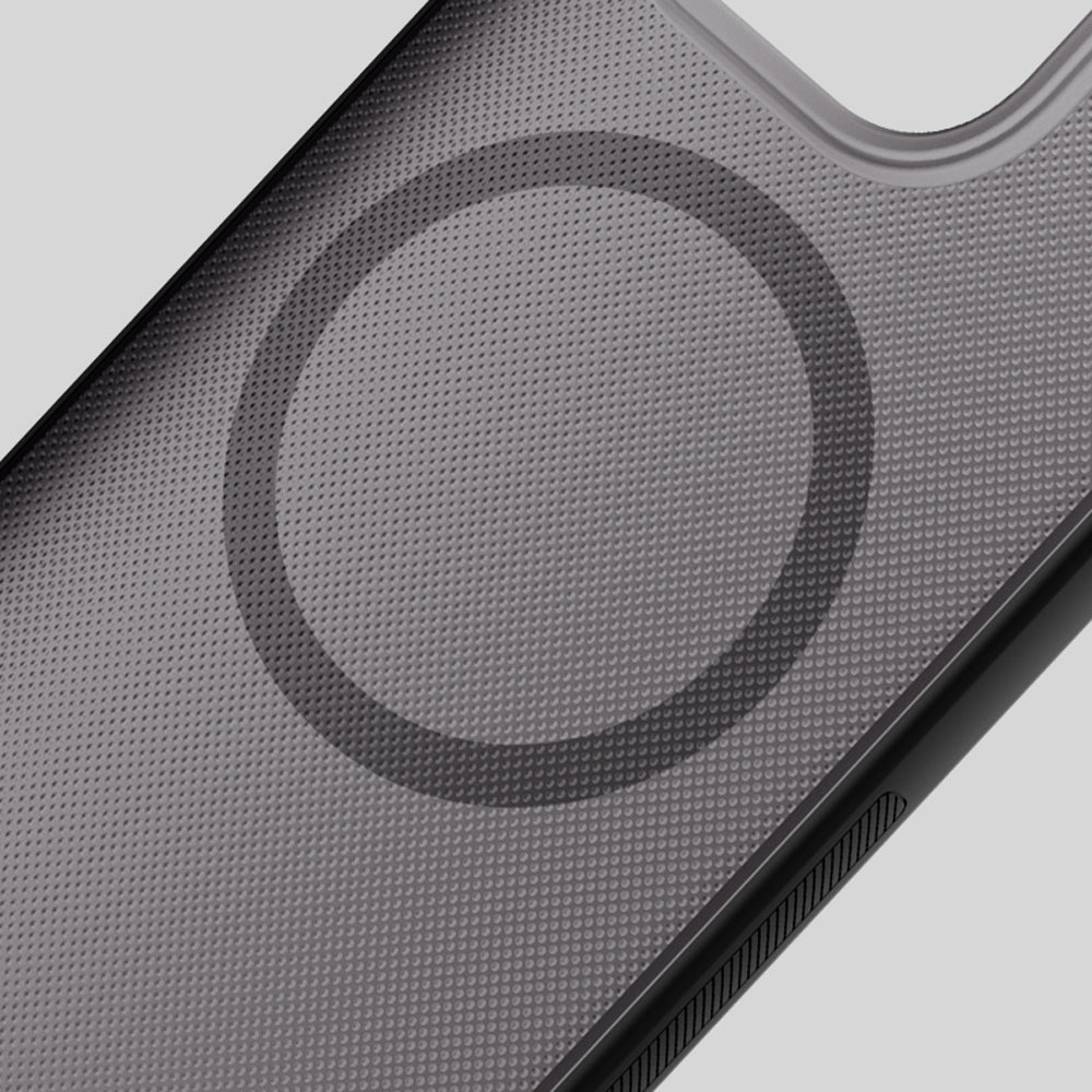Handyhülle für Xiaomi 15T Pro, Nillkin Frosted Shield Pro Magnetic mit MagSafe, Schwarz und Transparent