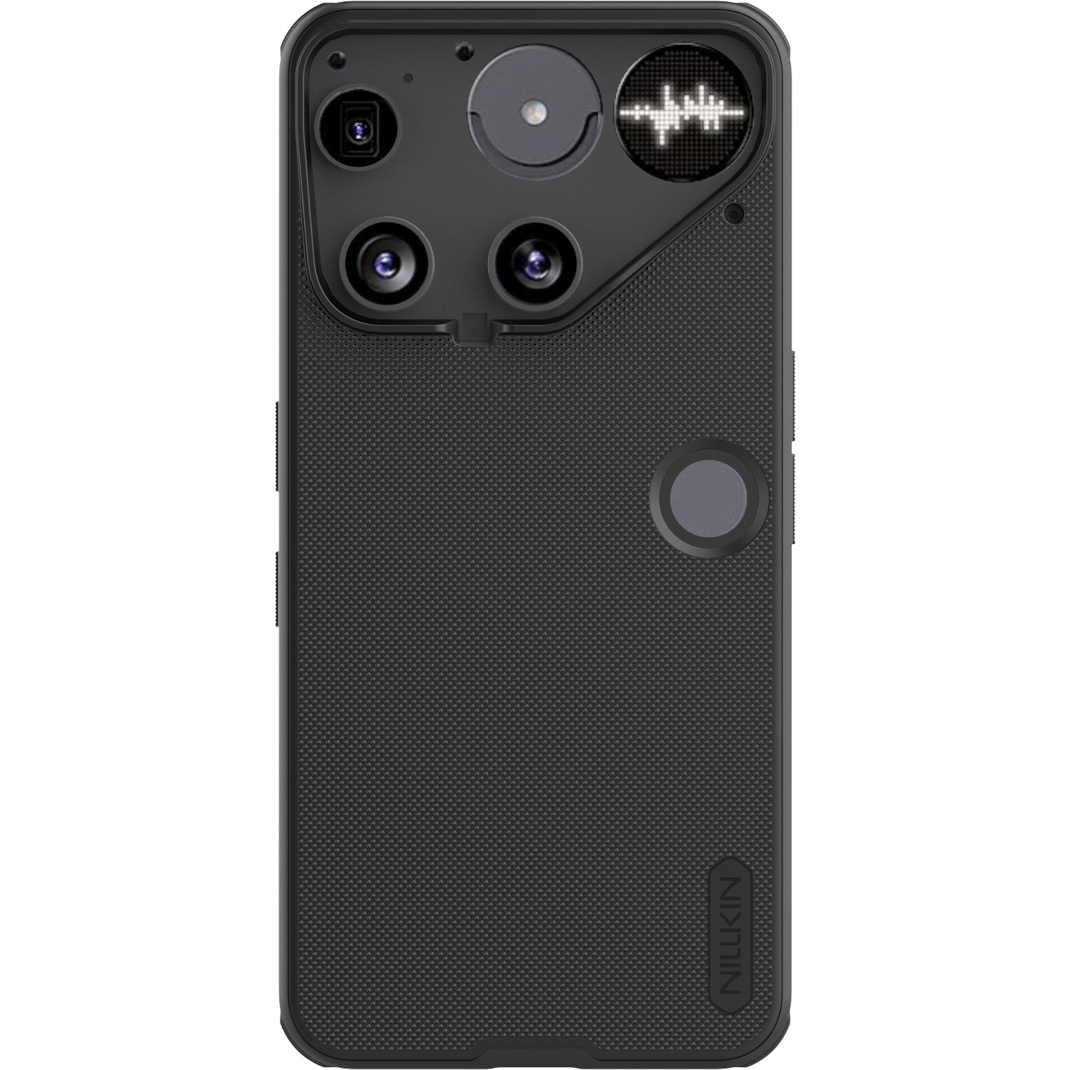 Handyhülle für Nothing Phone 3, Nillkin Frosted Shield Pro, Schwarz