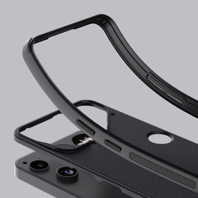 Handyhülle für Nothing Phone 3, Nillkin Frosted Shield Pro, Schwarz