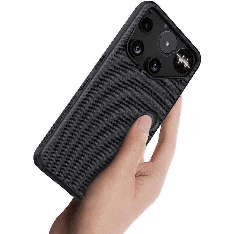 Handyhülle für Nothing Phone 3, Nillkin Frosted Shield Pro, Schwarz