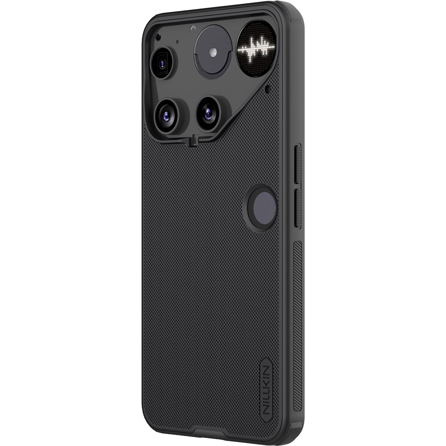 Handyhülle für Nothing Phone 3, Nillkin Frosted Shield Pro, Schwarz