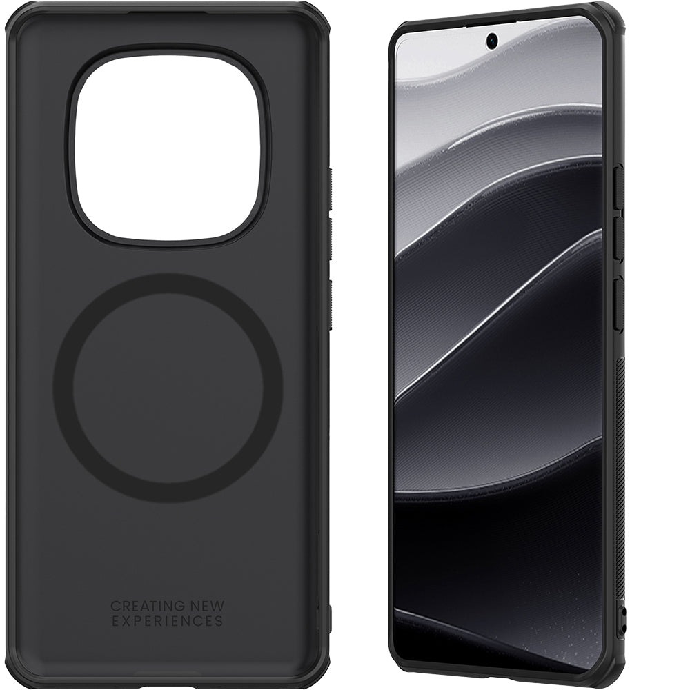 Handyhülle für Redmi Note 14 Pro 5G / POCO X7, Nillkin Frosted Shield Pro Magnetic, Schwarz