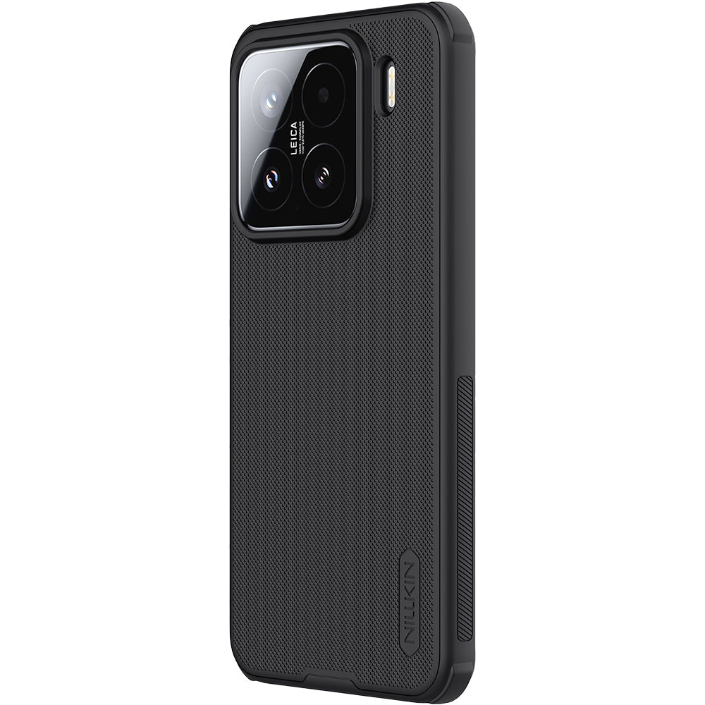 Handyhülle für Xiaomi 15, Nillkin Frosted Shield Pro Magnetic, Schwarz