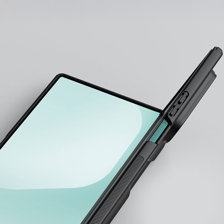 Handyhülle für Galaxy Z Fold7, Nillkin Super Frosted Shield Fold Pen, Schwarz