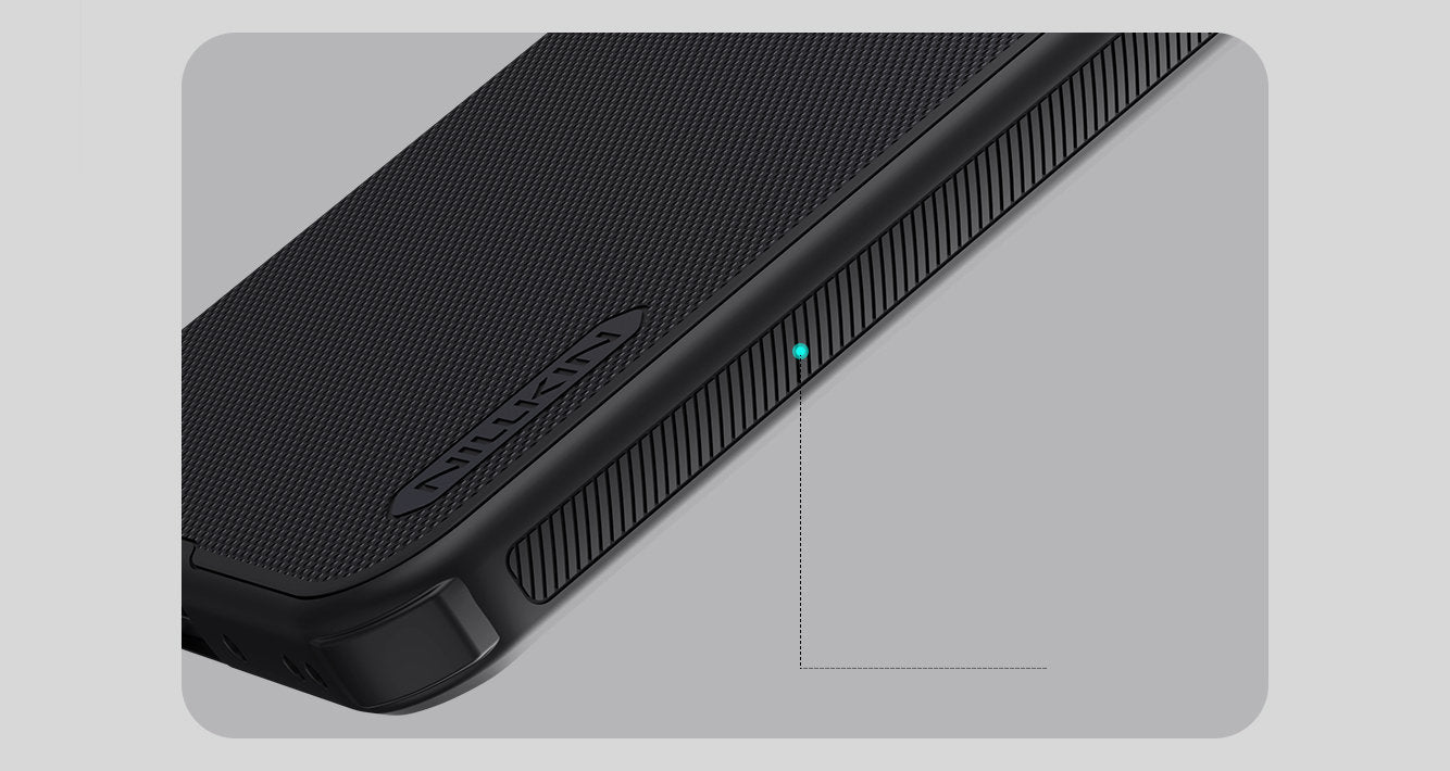 Handyhülle für Galaxy A17 5G, Nillkin Frosted Shield Pro, Schwarz