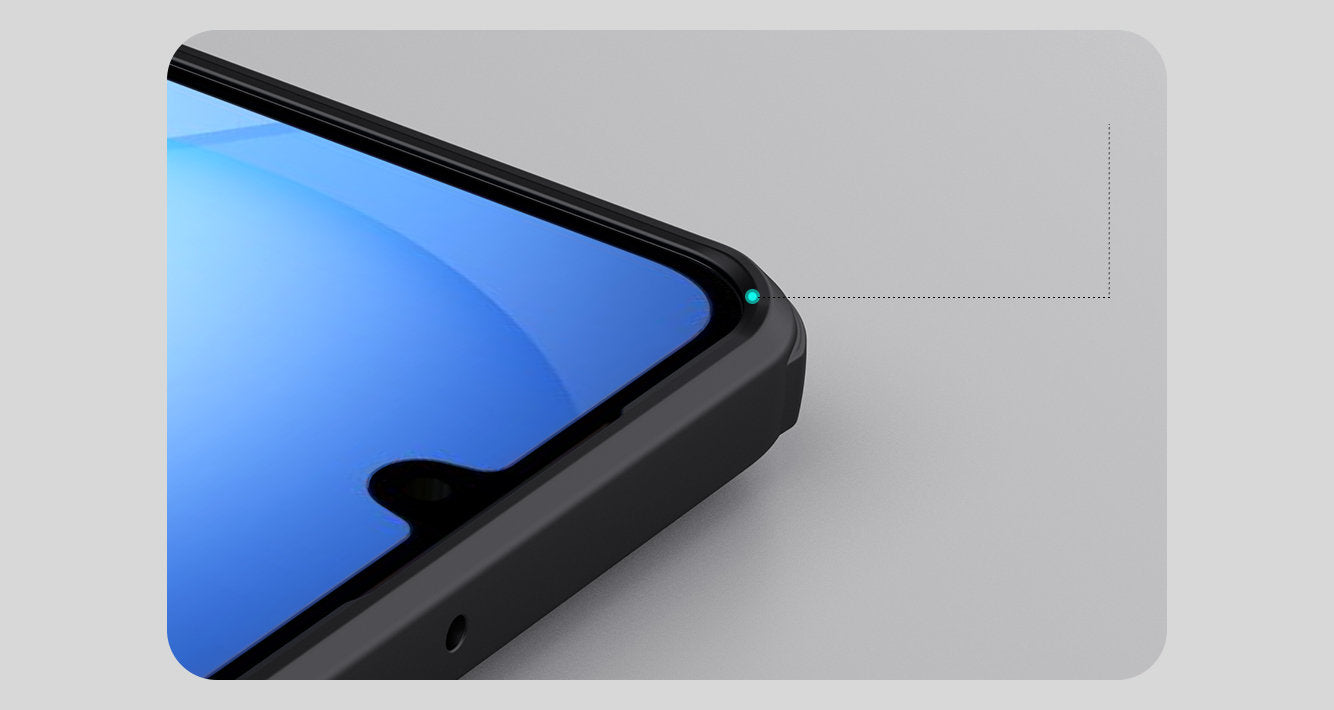 Handyhülle für Galaxy A17 5G, Nillkin Frosted Shield Pro, Schwarz