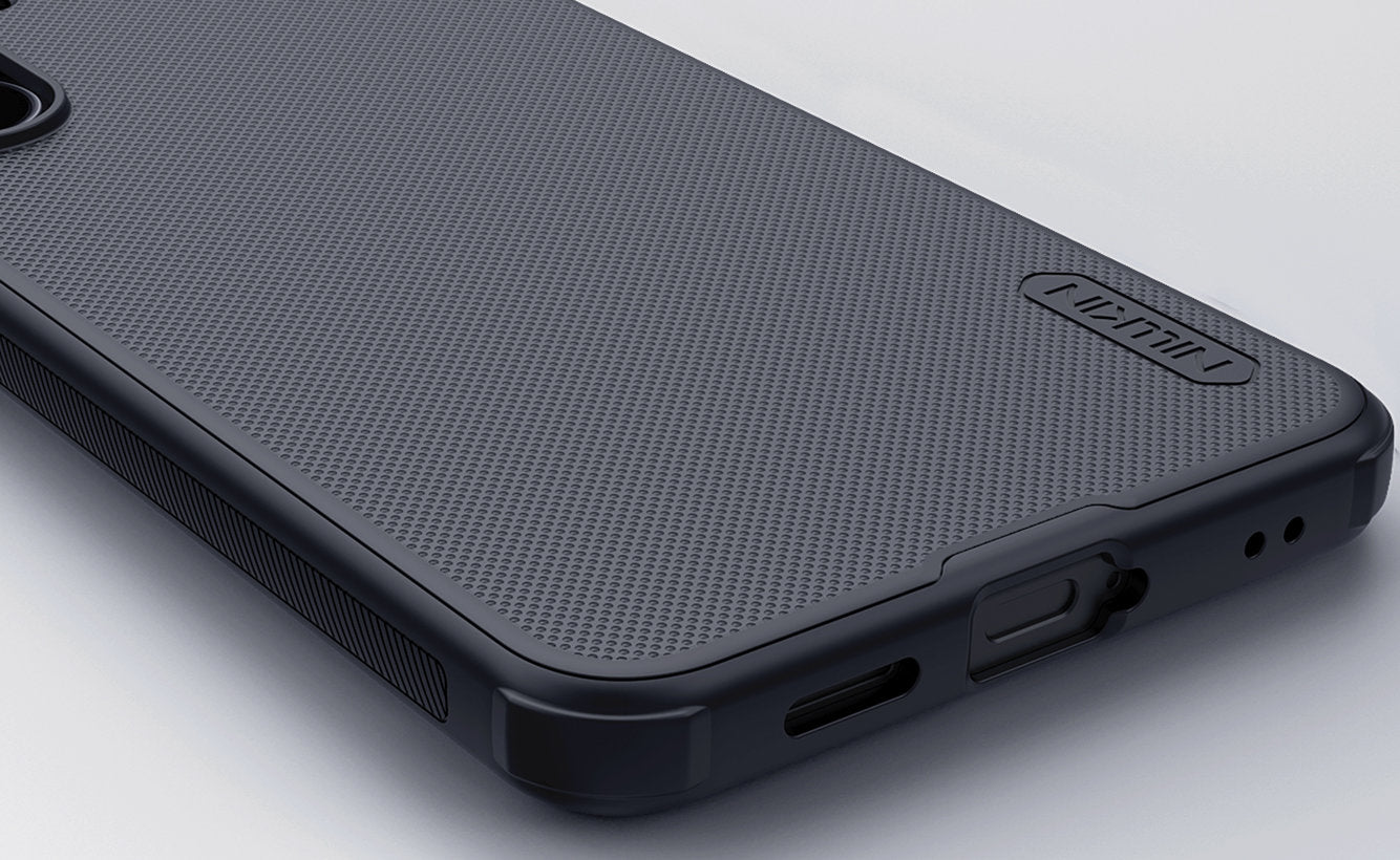 Handyhülle für Galaxy S25 FE, Nillkin Frosted Shield Pro, Schwarz
