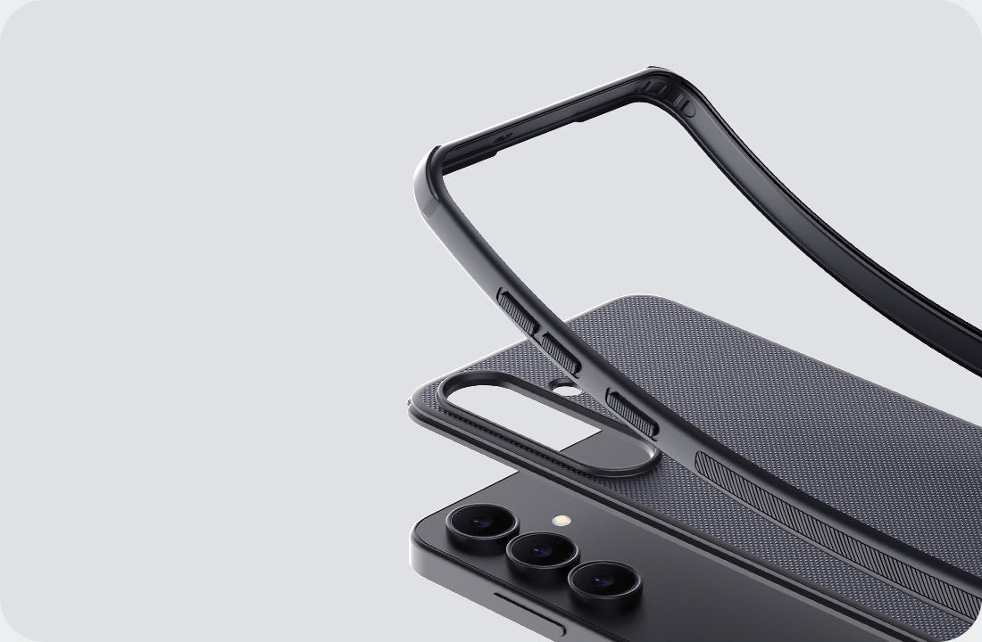 Handyhülle für Galaxy S25 FE, Nillkin Frosted Shield Pro, Schwarz