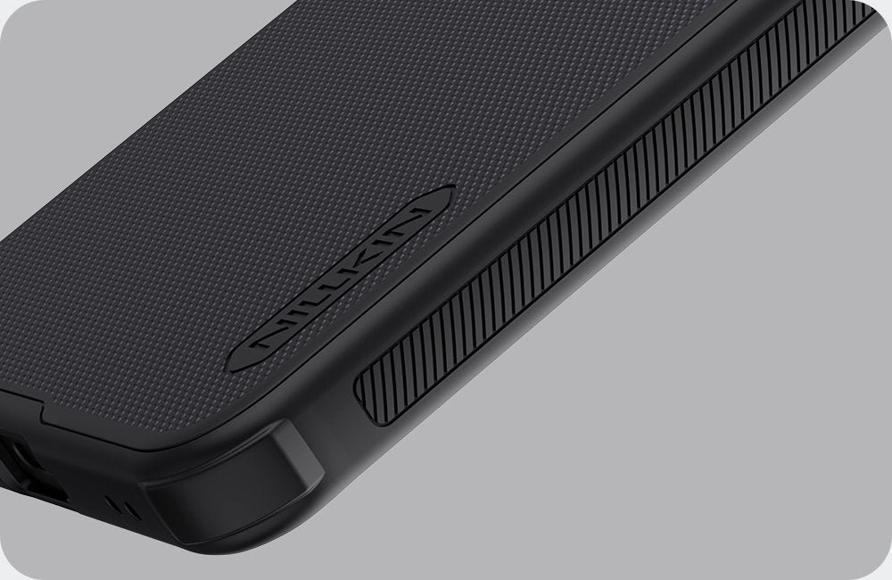Handyhülle für Galaxy S25 FE, Nillkin Frosted Shield Pro, Schwarz