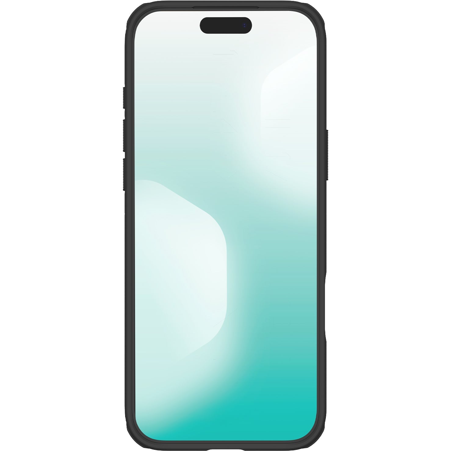 Handyhülle für iPhone 17 Pro Max, Nillkin Frosted Shield Pro, Transparent mit schwarzen Rahmen