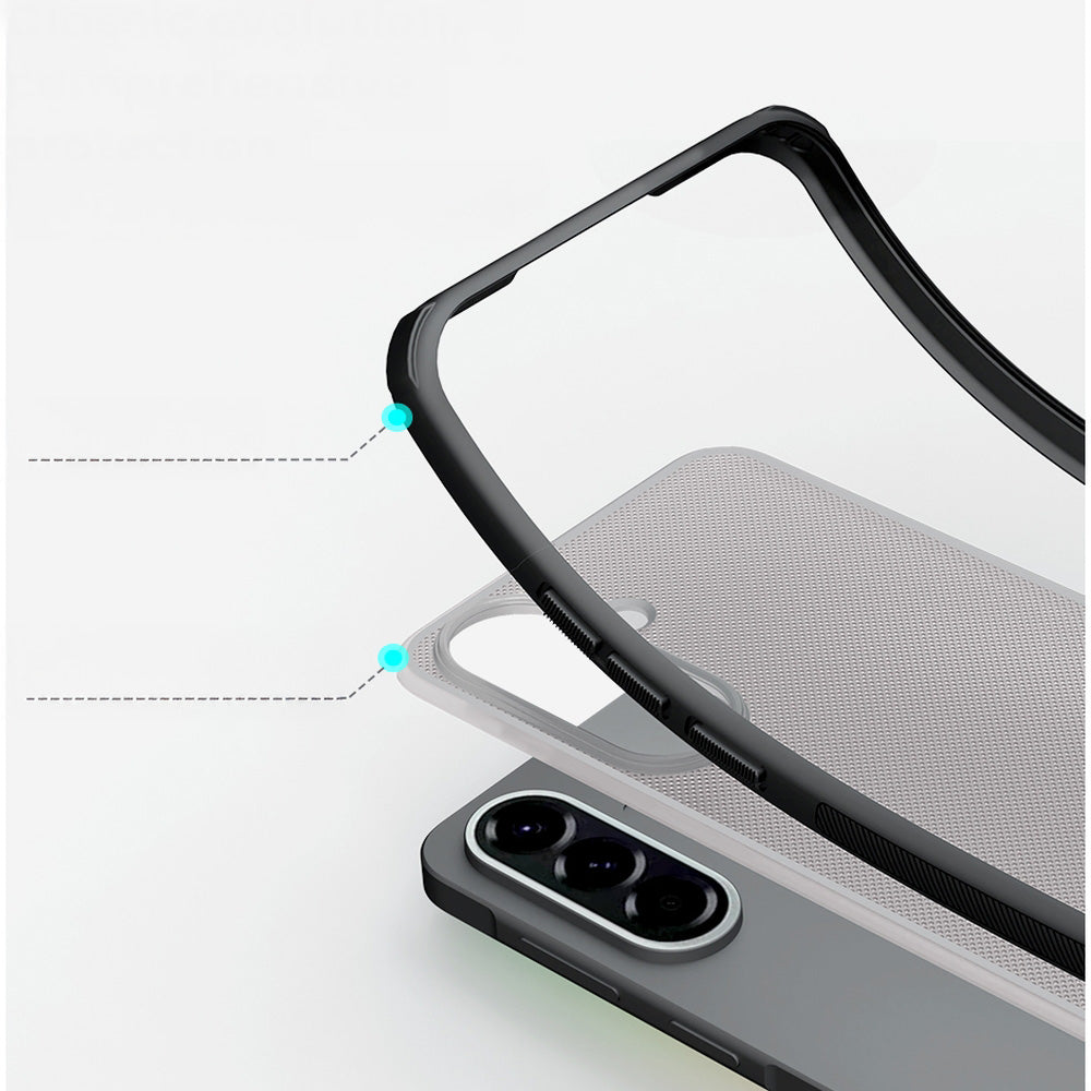 Handyhülle für Galaxy A57 5G, Nillkin Super Frosted Shield Pro, Rauchfarben