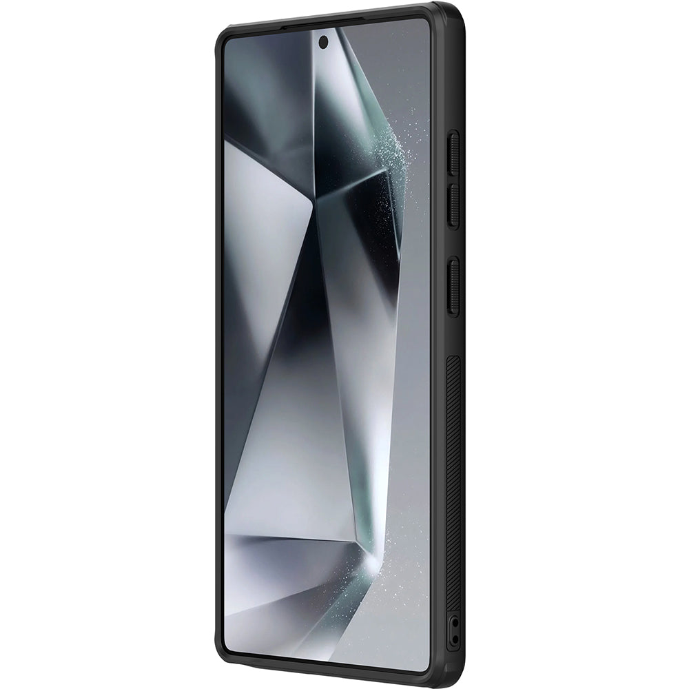 Handyhülle für Galaxy S25 Ultra, Nillkin Frosted Shield Pro, Schwarz