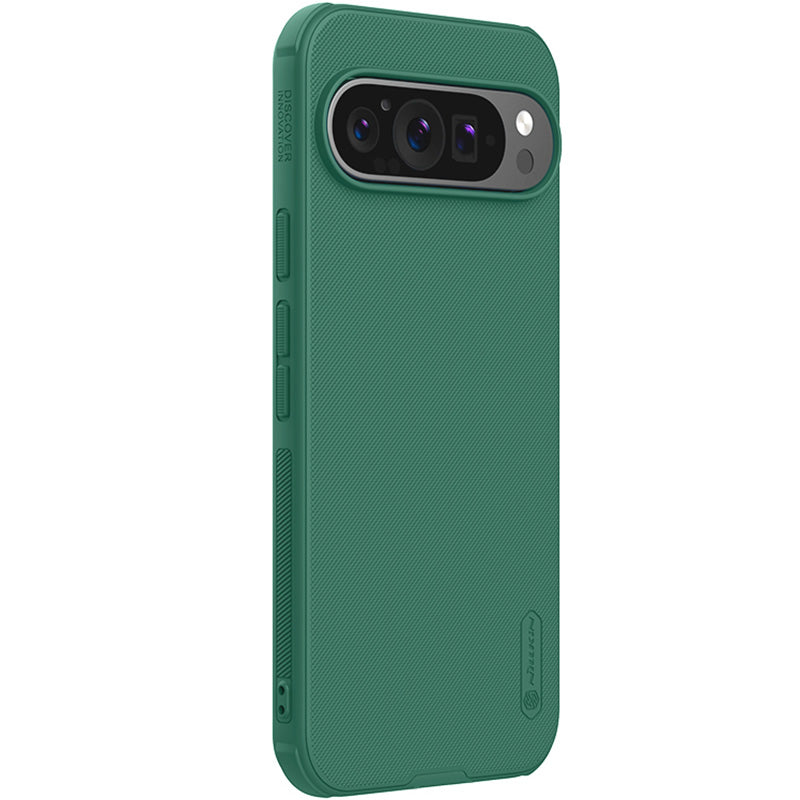 Handyhülle für Google Pixel 9 Pro XL, Nillkin Super Frosted Shield Pro, Dunkelgrün