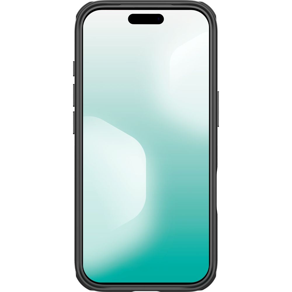 Handyhülle für iPhone 17 Pro, Nillkin Frosted Shield Pro, Schwarz