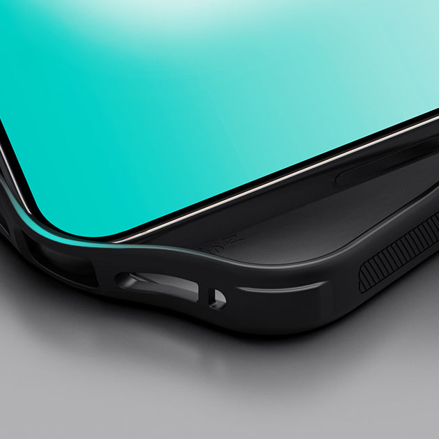 Handyhülle für iPhone 17 Pro, Nillkin Frosted Shield Pro, Durchscheinend-Schwarz
