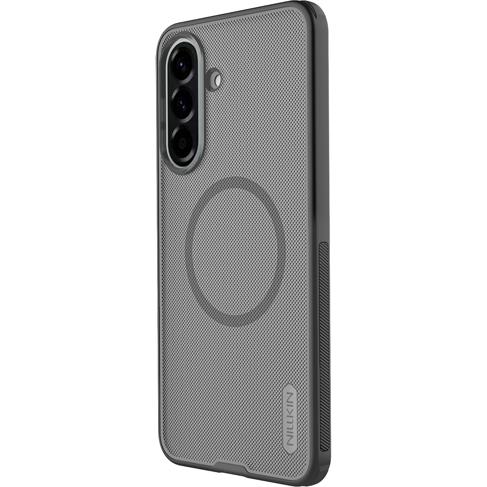 Handyhülle für Galaxy A57 5G, Nillkin Frosted Shield Pro Magnetic mit MagSafe, Schwarz und Transparent