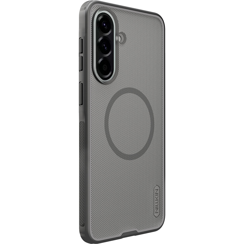 Handyhülle für Galaxy A57 5G, Nillkin Frosted Shield Pro Magnetic mit MagSafe, Schwarz und Transparent