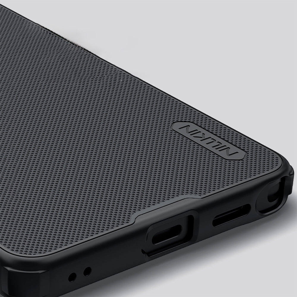 Handyhülle für Galaxy S26 Ultra, Nillkin Frosted Shield Pro Magnetic mit MagSafe, Schwarz