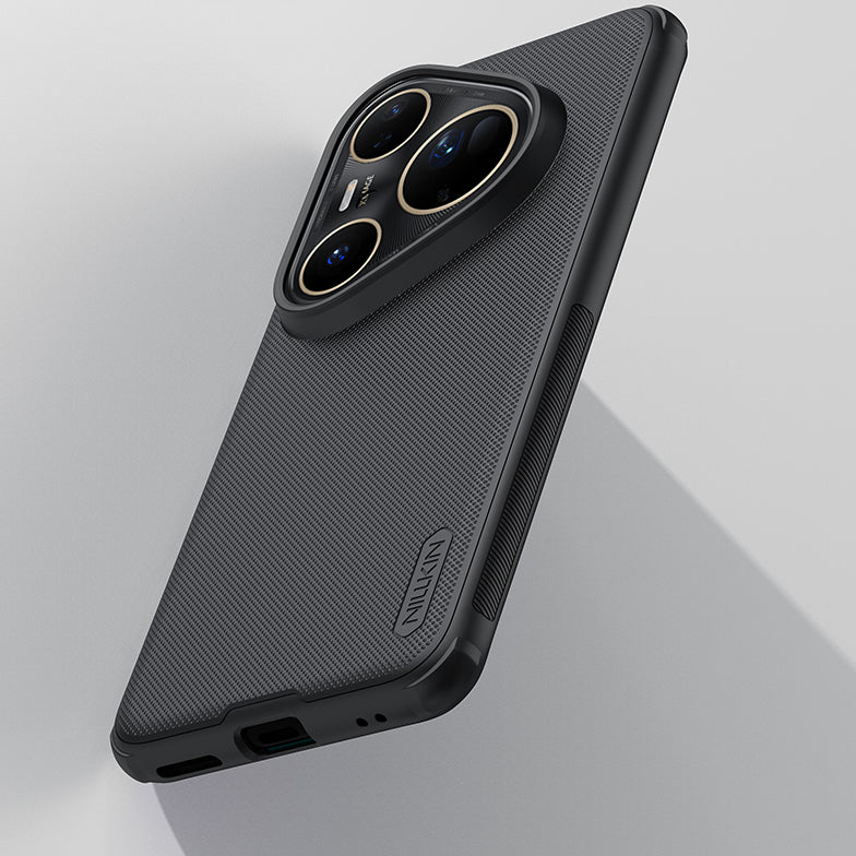 Handyhülle für Huawei Pura 80 Ultra, Nillkin Frosted Shield Pro Magnetic mit MagSafe, Schwarz