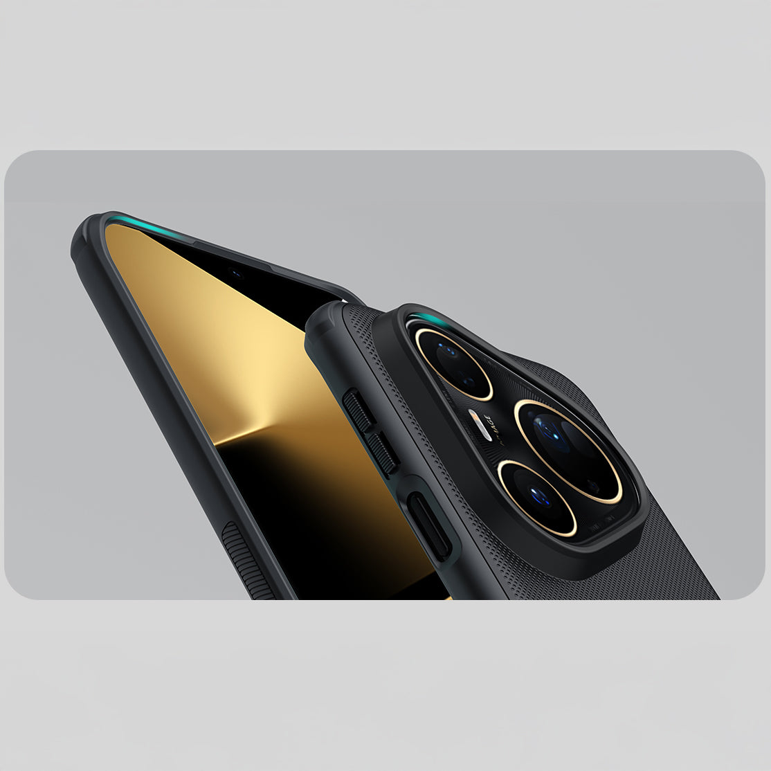 Handyhülle für Huawei Pura 80 Ultra, Nillkin Frosted Shield Pro Magnetic mit MagSafe, Schwarz