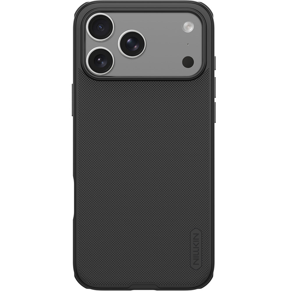 Handyhülle für iPhone 18 Pro / 17 Pro, Nillkin Frosted Shield Pro Magnetic mit MagSafe, Schwarz (1/4)