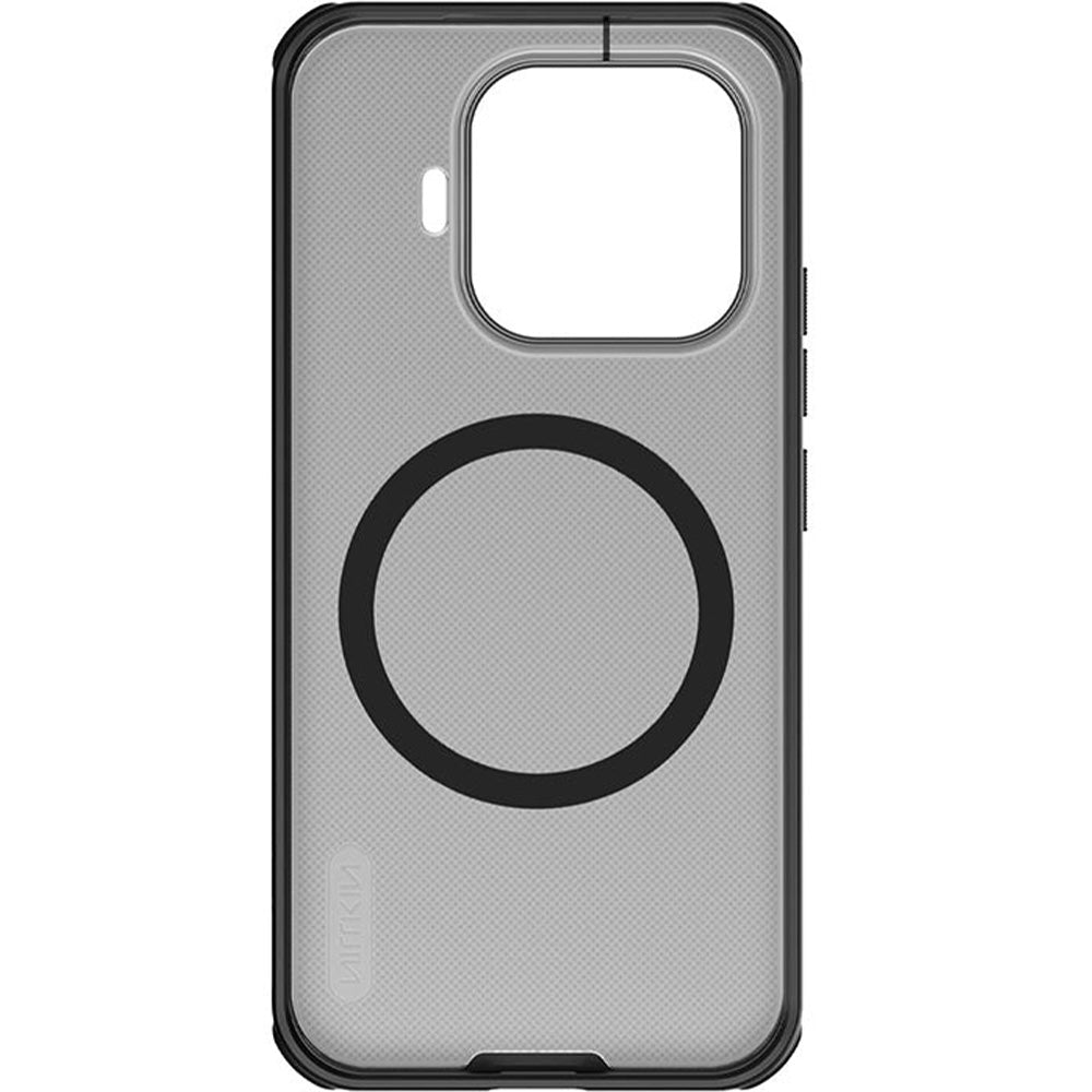 Handyhülle für Xiaomi 17T, Nillkin Frosted Shield Pro Magnetic mit MagSafe, Rauchfarben-Schwarz