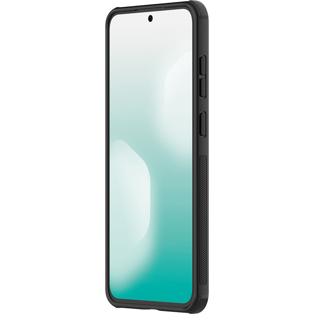 Handyhülle für Galaxy S25 FE, Nillkin Frosted Shield Pro Magnetic mit MagSafe, Schwarz