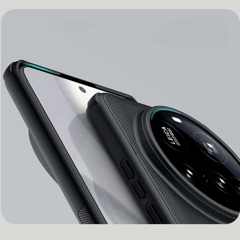Handyhülle für Xiaomi 15 Ultra, Nillkin Frosted Shield Pro Magnetic mit MagSafe, Schwarz