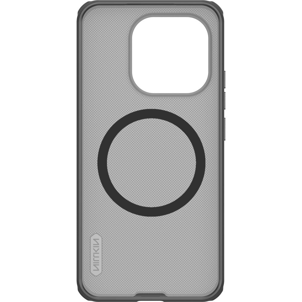 Handyhülle für Xiaomi 15T, Nillkin Frosted Shield Pro Magnetic mit MagSafe, Durchscheinend mit schwarzen Rahmen