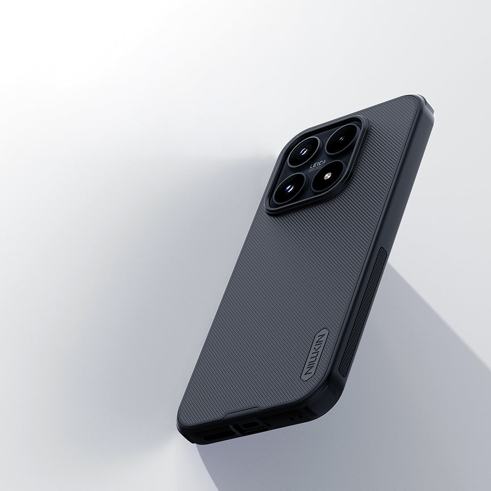 Handyhülle für Xiaomi 17, Nillkin Frosted Shield Pro Magnetic mit MagSafe, Schwarz