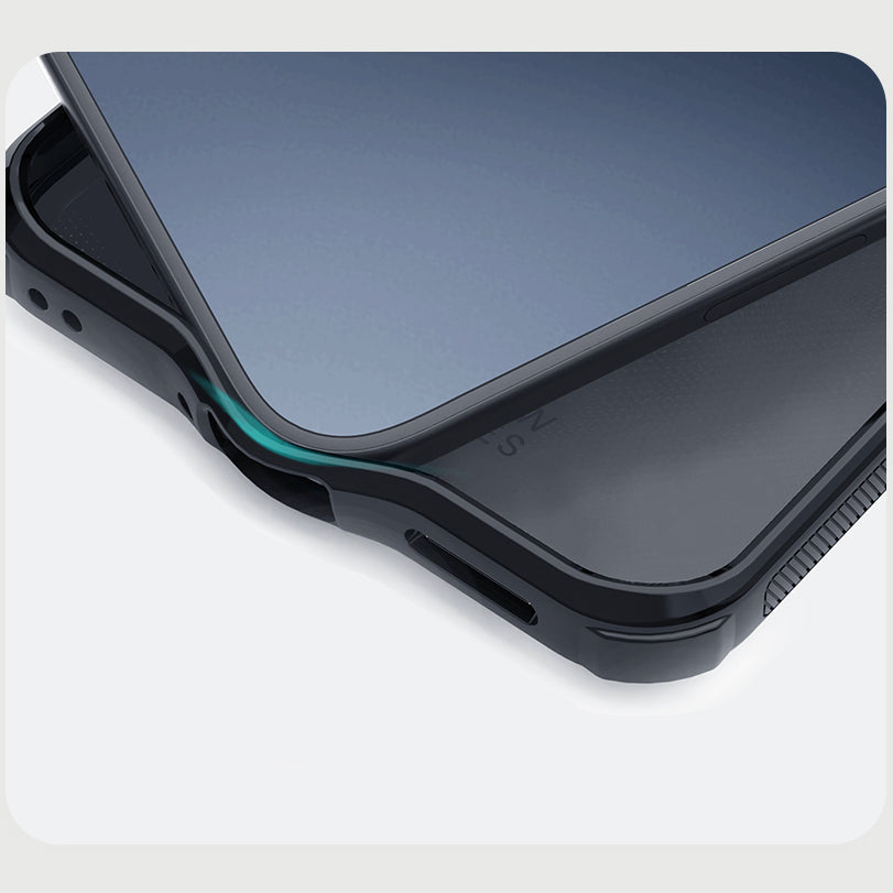 Handyhülle für Xiaomi 17, Nillkin Frosted Shield Pro Magnetic mit MagSafe, Schwarz