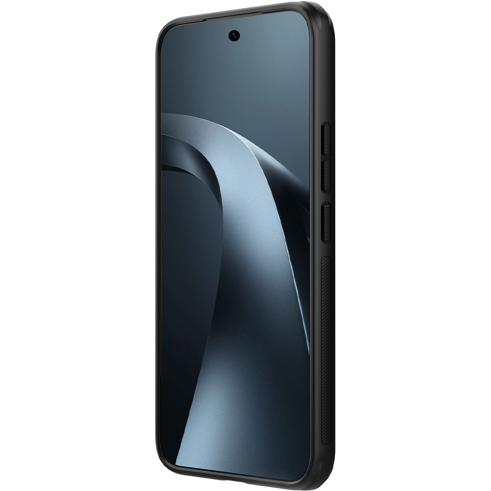 Handyhülle für Xiaomi 17T Pro, Nillkin Frosted Shield Pro Magnetic mit MagSafe, Rauchfarben-Schwarz