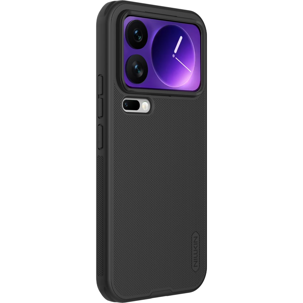 Handyhülle für Xiaomi 18 Pro Max, Nillkin Frosted Shield Pro Magnetic mit MagSafe, Schwarz (3/6)