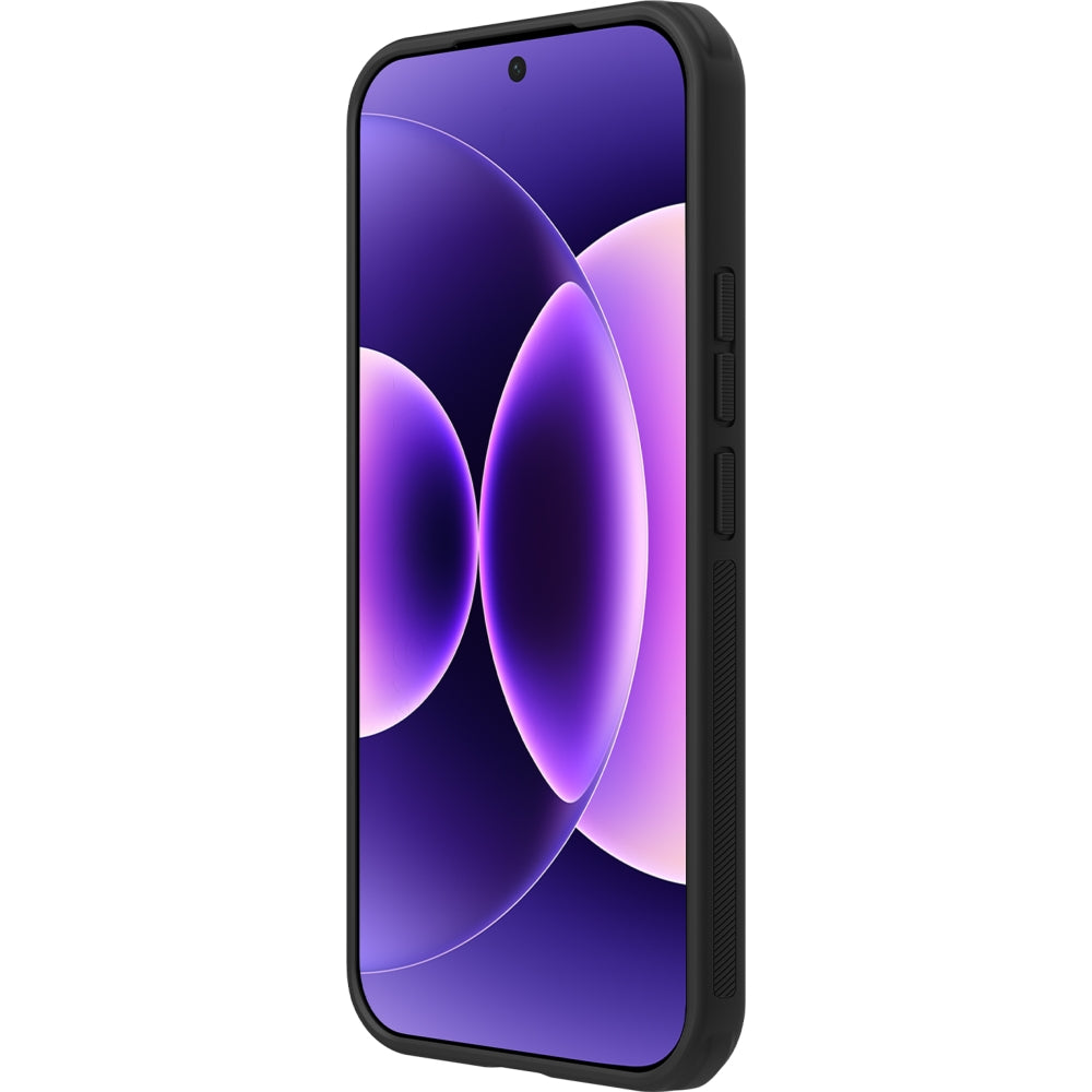 Handyhülle für Xiaomi 18 Pro Max, Nillkin Frosted Shield Pro Magnetic mit MagSafe, Geräuchert mit schwarzem Rahmen (4/6)