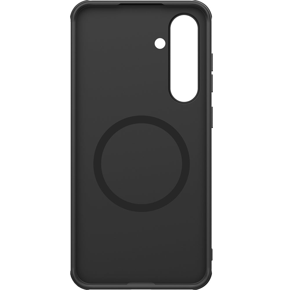 Handyhülle für Galaxy S24 FE, Nillkin Frosted Shield Pro Magnetic, Schwarz